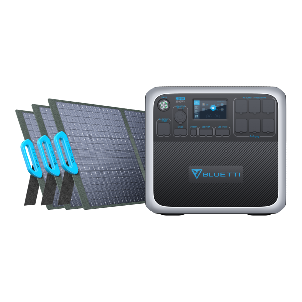 BLUETTI AC200P + 3*PV200 | Solar Generator Kit