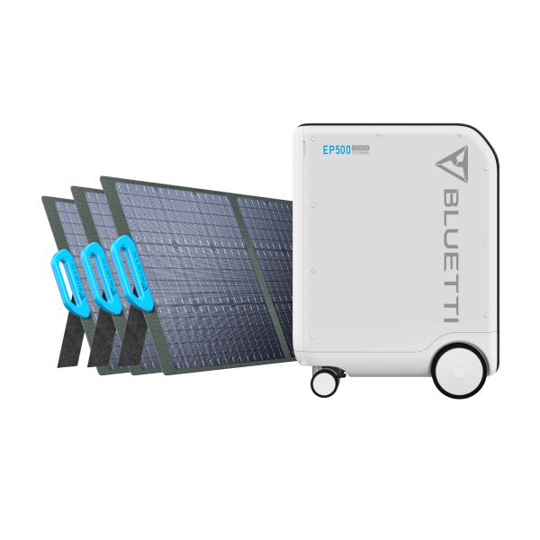 BLUETTI EP500 + 3*PV200 | Solar Generator Kit